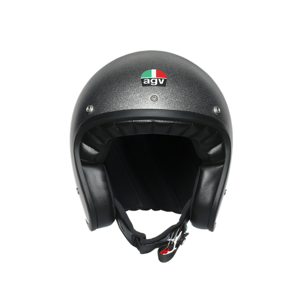 AGV X70 Mono Flake Gray Open Face Helmet