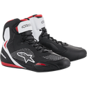 Alpinestars Faster-3 Rideknit Shoes Black/White/Red