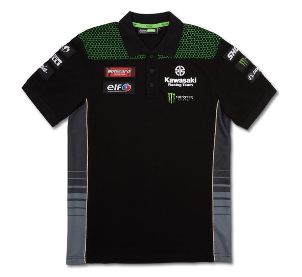 Kawasaki World Super Bike Monster Energy Replica Polo