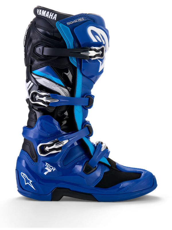 Alpinestars Yamaha Tech 7 Boots Blue Black White