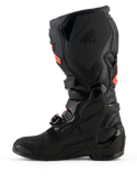 Tech 7 Boots Black Red Fluo