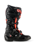 Tech 7 Boots Black Red Fluo