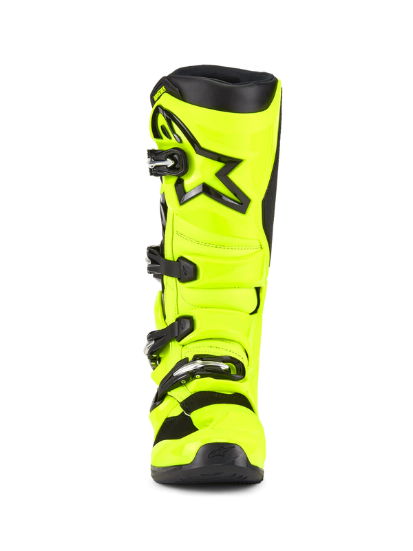 Alpinestars Tech 7 Boots Yellow Flo Black