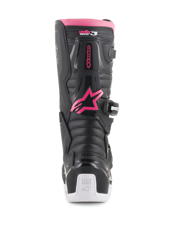 Alpinestars Stella Tech 3 Boots Black White Pink