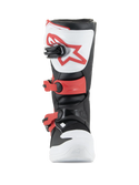 Alpinestars Youth Tech 3S Boots White/Black/Bright Red