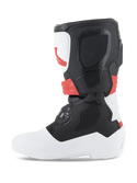 Alpinestars Youth Tech 3S Boots White/Black/Bright Red