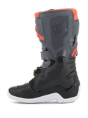 Alpinestars Youth Tech 7S Boots Black Dark Gray Red Fluo