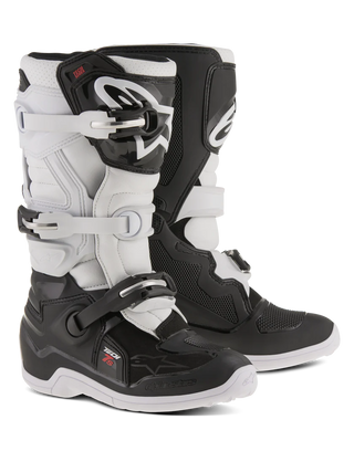 Alpinestars Youth Tech 7S Boots Black White
