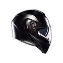 AGV STREETMODULAR MONO MATT BLACK - MOTORBIKE FLIP UP HELMET E2206