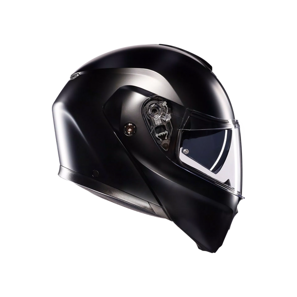 AGV STREETMODULAR MONO MATT BLACK - MOTORBIKE FLIP UP HELMET E2206
