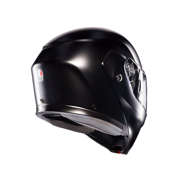 AGV STREETMODULAR MONO MATT BLACK - MOTORBIKE FLIP UP HELMET E2206