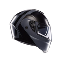 AGV STREETMODULAR RESIA MATT BLACK/GREY - MOTORBIKE FLIP UP HELMET E2206