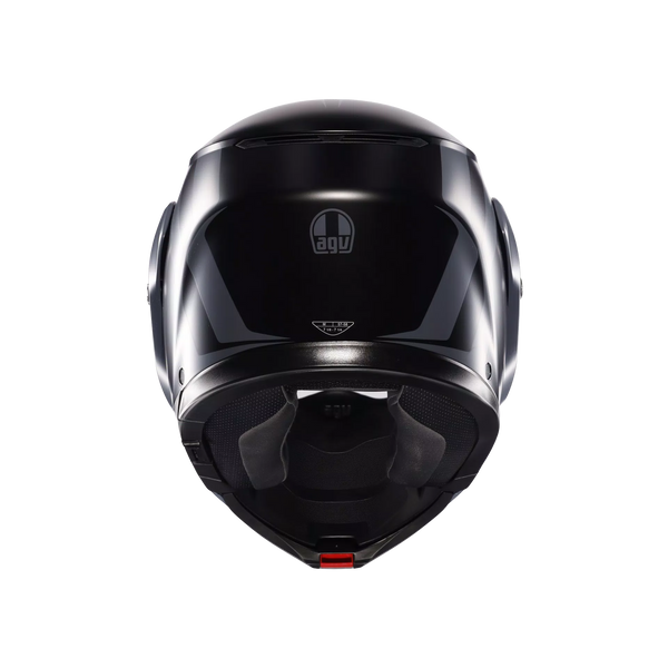 AGV STREETMODULAR RESIA MATT BLACK/GREY - MOTORBIKE FLIP UP HELMET E2206