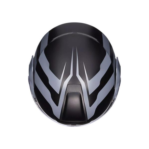 AGV STREETMODULAR RESIA MATT BLACK/GREY - MOTORBIKE FLIP UP HELMET E2206