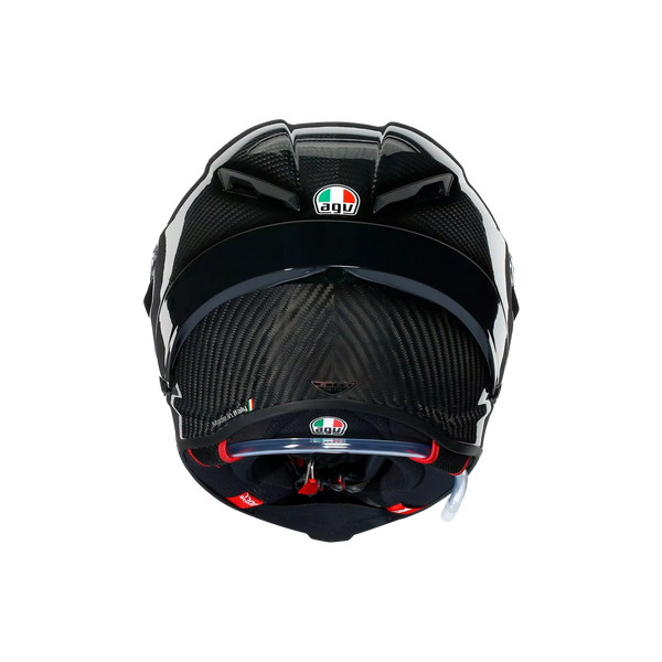 AGV PISTA GP RR MONO GLOSSY CARBON - MOTORBIKE FULL FACE HELMET E2206 DOT