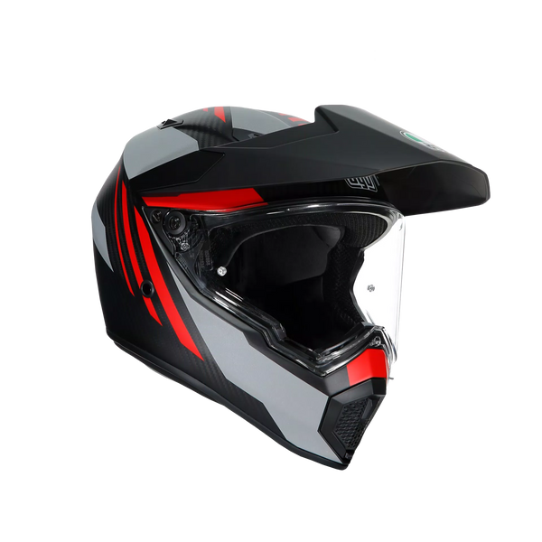 ALPINESTARS AX9 REFRACTIVE ADV MATT CARBON/RED