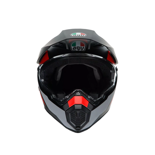 ALPINESTARS AX9 REFRACTIVE ADV MATT CARBON/RED