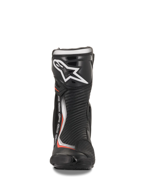 Alpinestars SMX Plus V2 Boots Black White Red Fluo