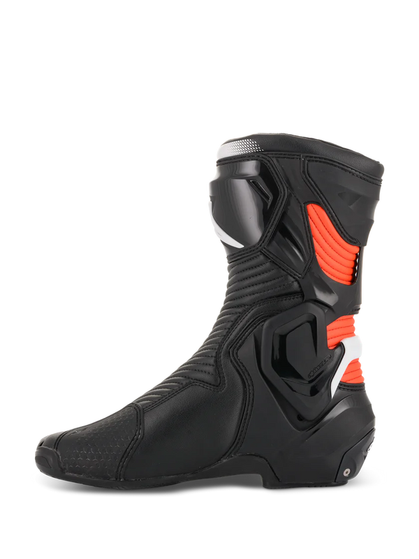 Alpinestars SMX Plus V2 Boots Black White Red Fluo