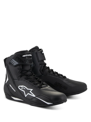 Alpinestars Faster-4 Shoes Black White