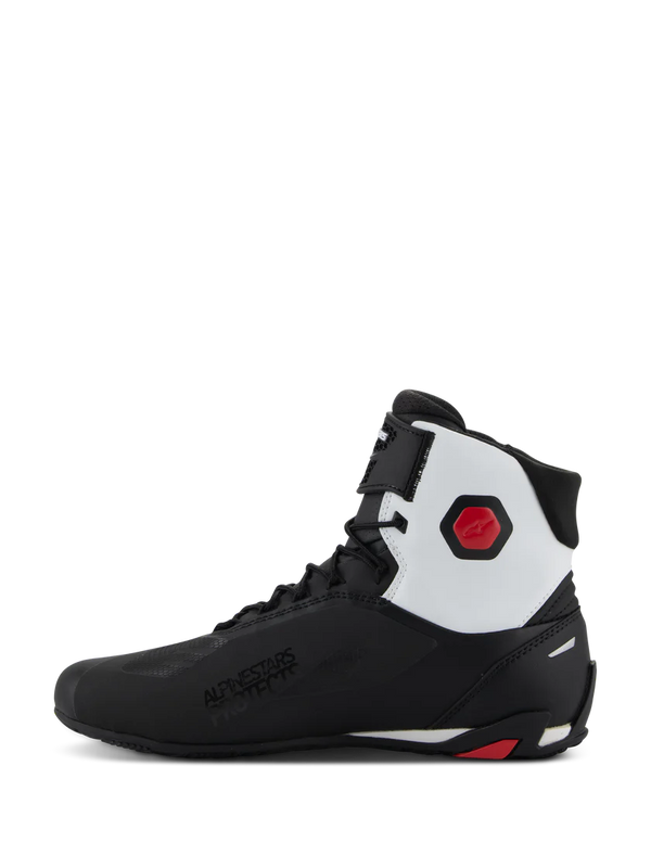 Alpinestars Faster-4 Shoes Black White Red