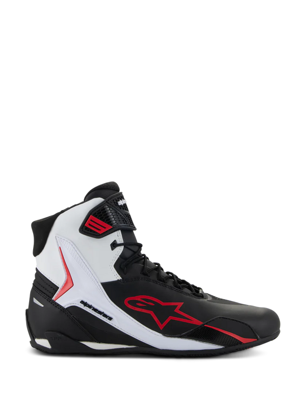 Alpinestars Faster-4 Shoes Black White Red