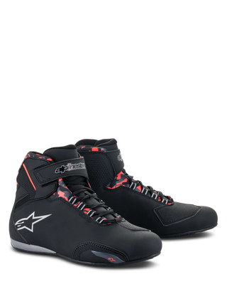 ALPINESTARS Sektor Waterproof Shoes Black/Dark/Gray/Red Fluo