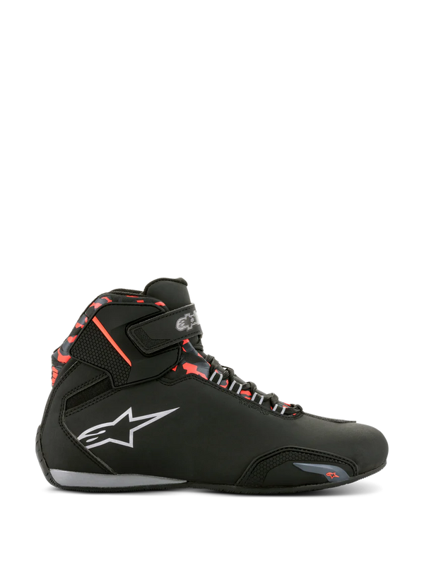 ALPINESTARS Sektor Waterproof Shoes Black/Dark/Gray/Red Fluo