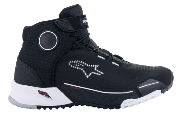 Alpinestars CR-X Drystar® Riding Shoes Black White