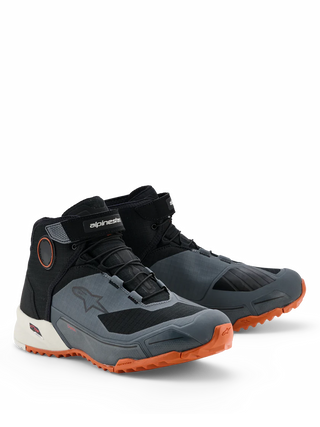 Alpinestars CR-X Drystar® Riding Shoes Black Dark Gray Rust