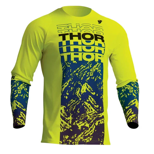 Jersey S23 Thor Mx Sector Youth Atlas Aqua/Black