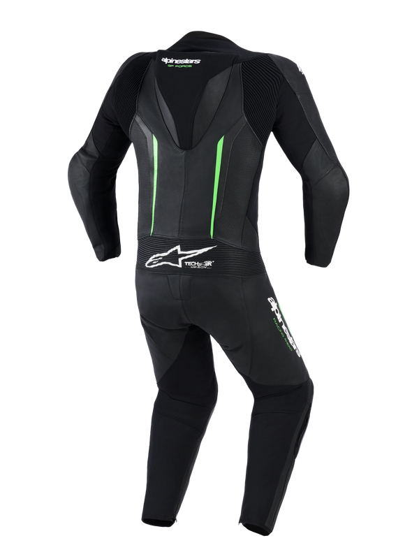 Alpinestars GP Force V2 Leather Suit Black Green