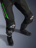 Alpinestars GP Force V2 Leather Suit Black Green