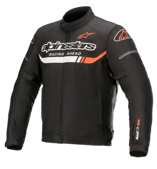 Alpinestars T-SP S Ignition Waterproof Jacket Black/White/Red Fluo