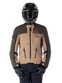 Alpinestars AMT-8 Stretch Drystar® XF Jacket Dark Brown Dark Khaki