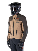 Alpinestars AMT-8 Stretch Drystar® XF Jacket Dark Brown Dark Khaki