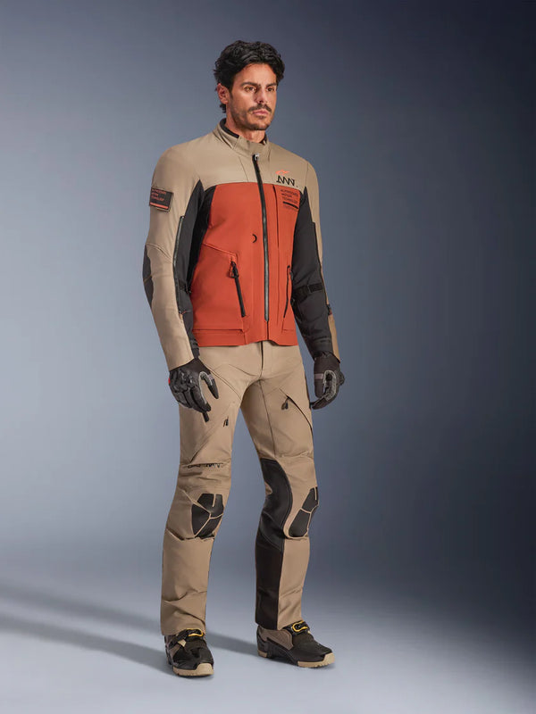 Alpinestars AMT-8 Stretch Drystar® XF Jacket Walnut Rust Black