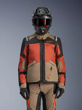 Alpinestars Andes V4 Drystar® Jacket Walnut Rust Black