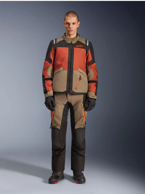 Alpinestars Andes V4 Drystar® Jacket Walnut Rust Black