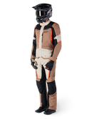 Alpinestars ST-1 Waterproof Jacket Dark Khaki Sand Black Red Fluo