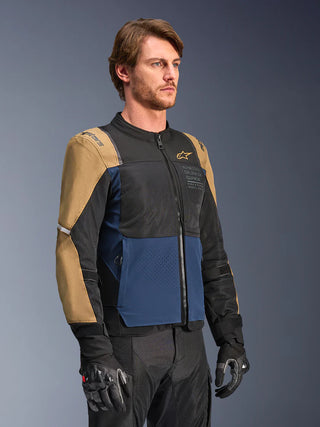 Alpinestars St-2 Air Jacket Deep Blue Dark Khaki Black