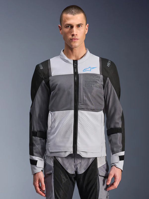 Alpinestars St-2 Air Jacket Ice Gray Dark Gray Black