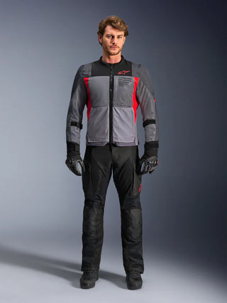Alpinestars St-2 Air Jacket Deep Gray Dark Gray Bright Red