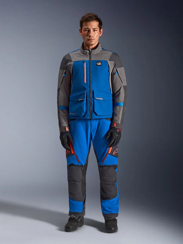 Alpinestars Maxdura Drystar®XF Laminated Armored Shel Royal Blue Dark Gray