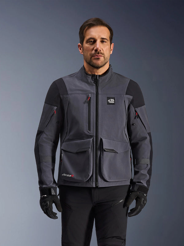 Alpinestars Maxdura Drystar®XF Laminated Armored Shell Deep Gray Black