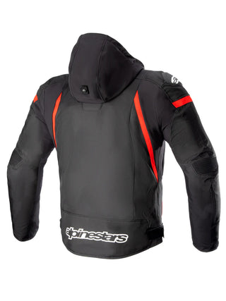 Alpinestars Zaca Waterproof Jacket Black Bright Red