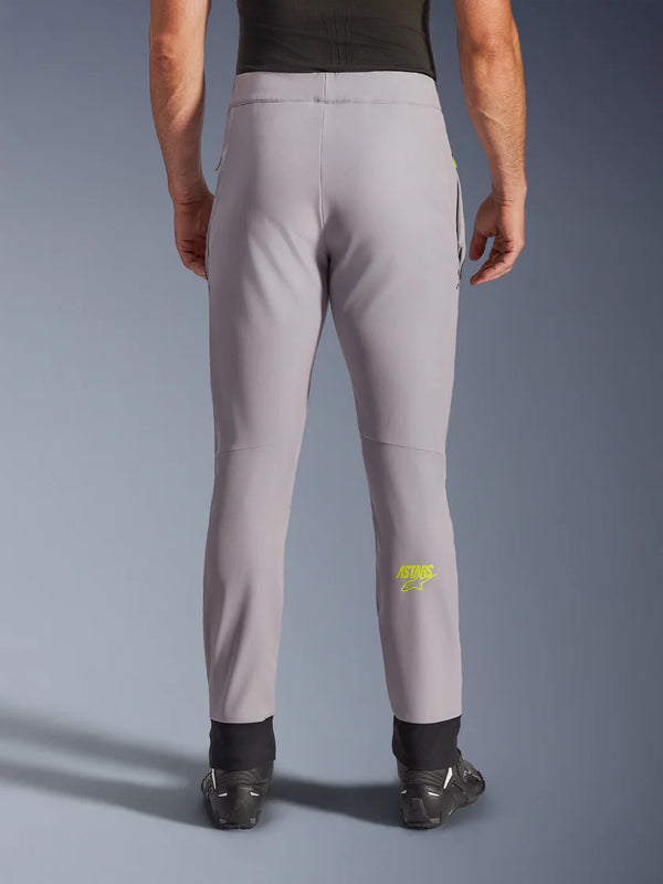 Alpinestars Aeroshell Pants Mid Gray Yellow Fluo
