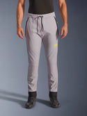 Alpinestars Aeroshell Pants Mid Gray Yellow Fluo