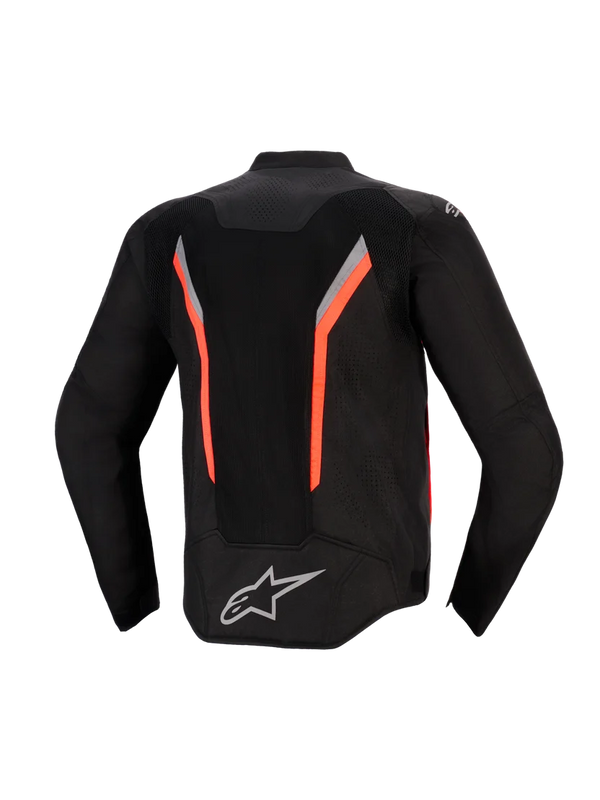 Alpinestars AST V3 Air Jacket Black Black Dark Gray Red Flu