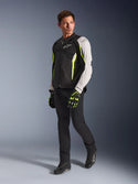 Alpinestars AST V3 Air Jacket Black Silver Yellow Fluo